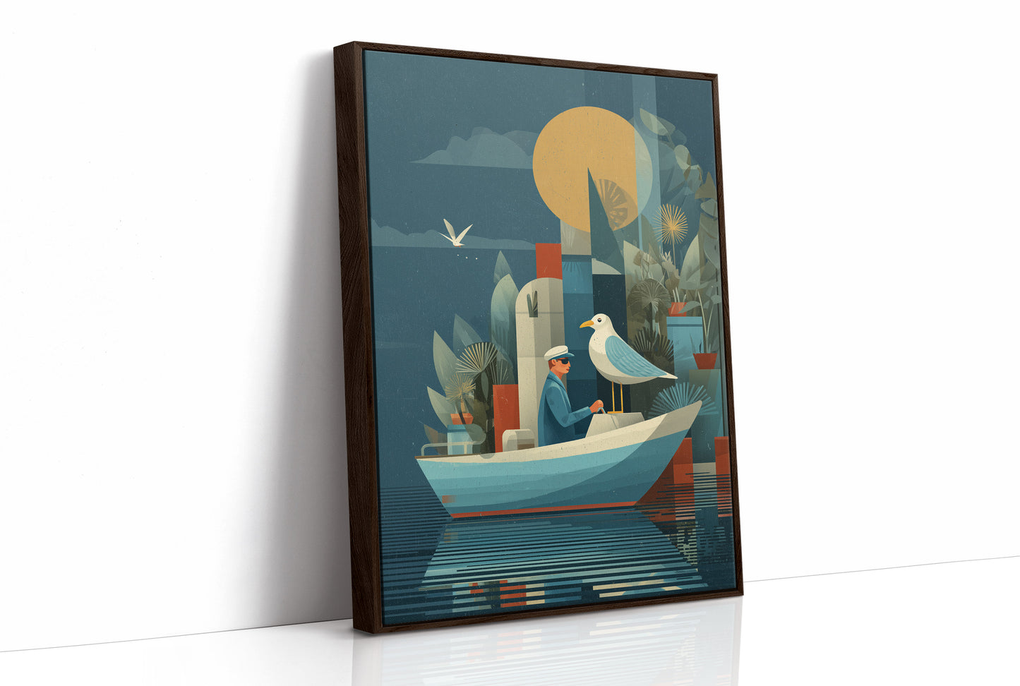 Captain and the Great Gull