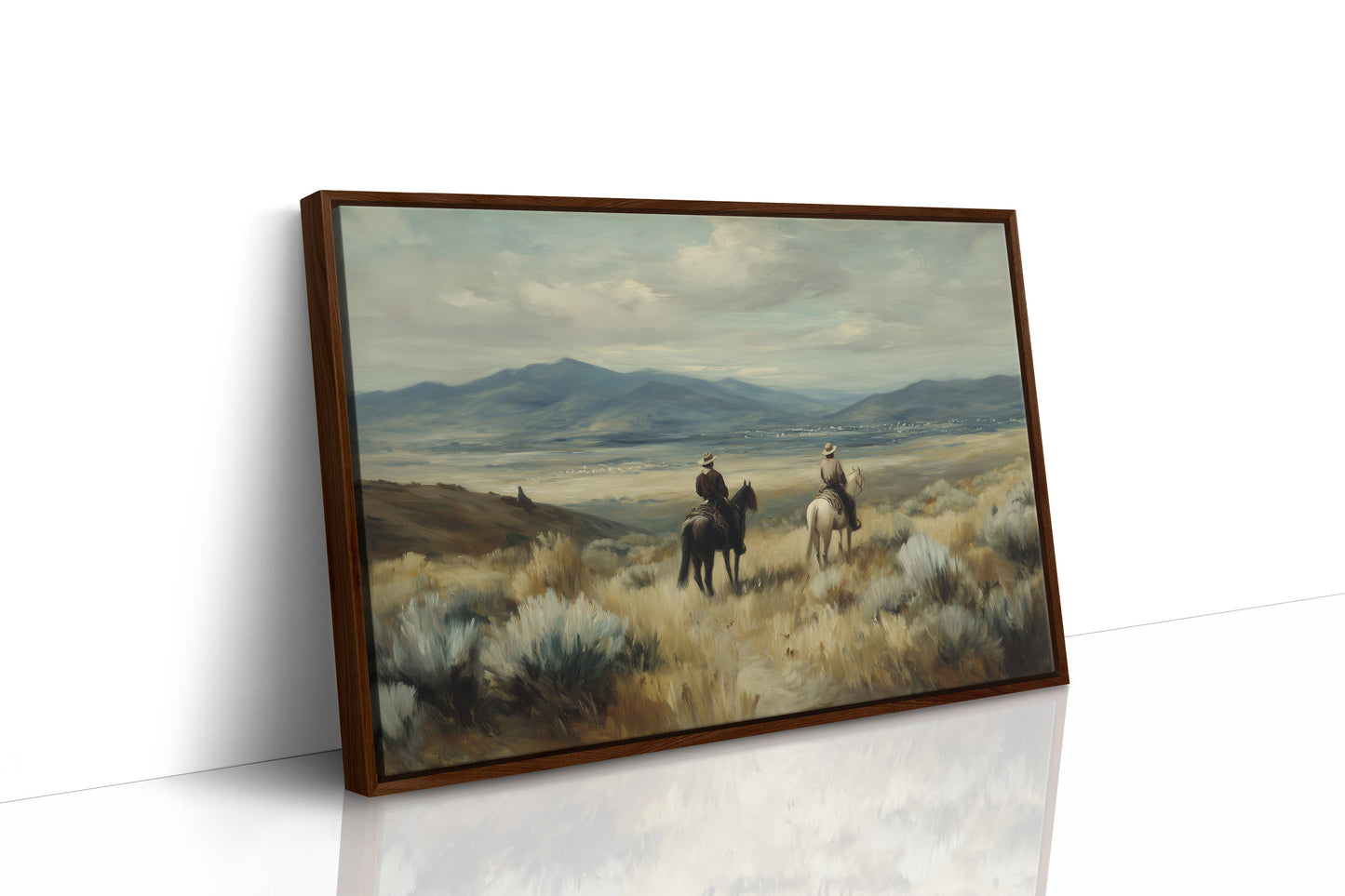 Sagebrush Tales Under Mountain Skies