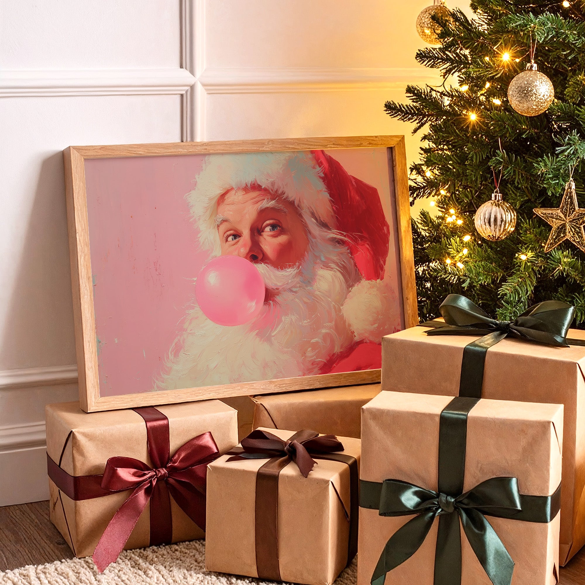 Pink Bubbles Make December Magic