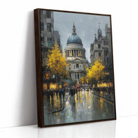 London on a Grey and Golden Evening