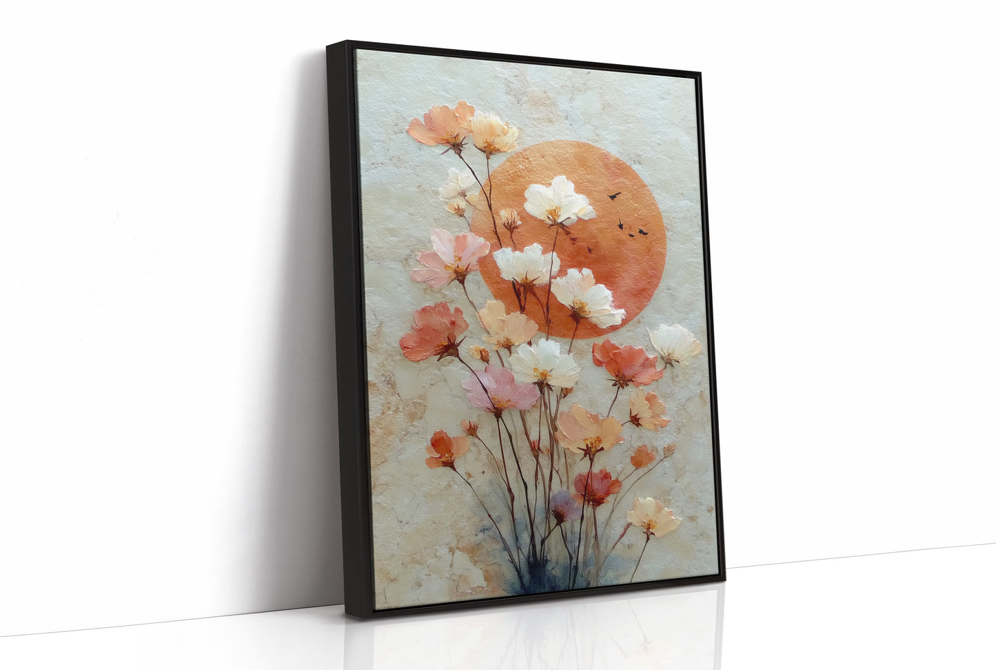 Wild Poppies Dance At Sunset