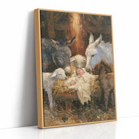 Manger Full of Gentle Watchers