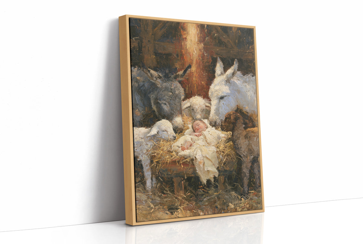 Manger Full of Gentle Watchers
