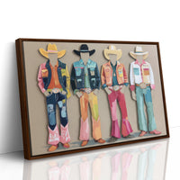 Rhinestone Cowboys Paint Pastel Days