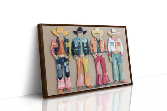 Rhinestone Cowboys Paint Pastel Days
