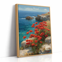 Poppies Above the Sea