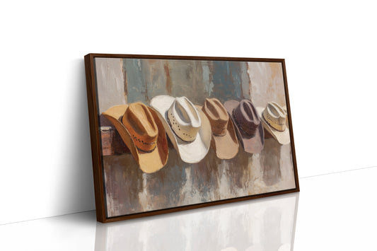 Five Hats Await Their Journey