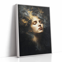 Golden Reverie In Midnight Hues