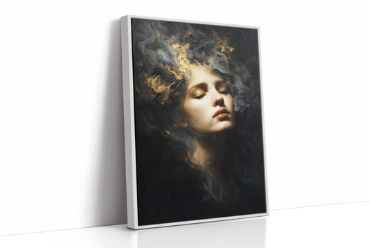 Golden Reverie In Midnight Hues