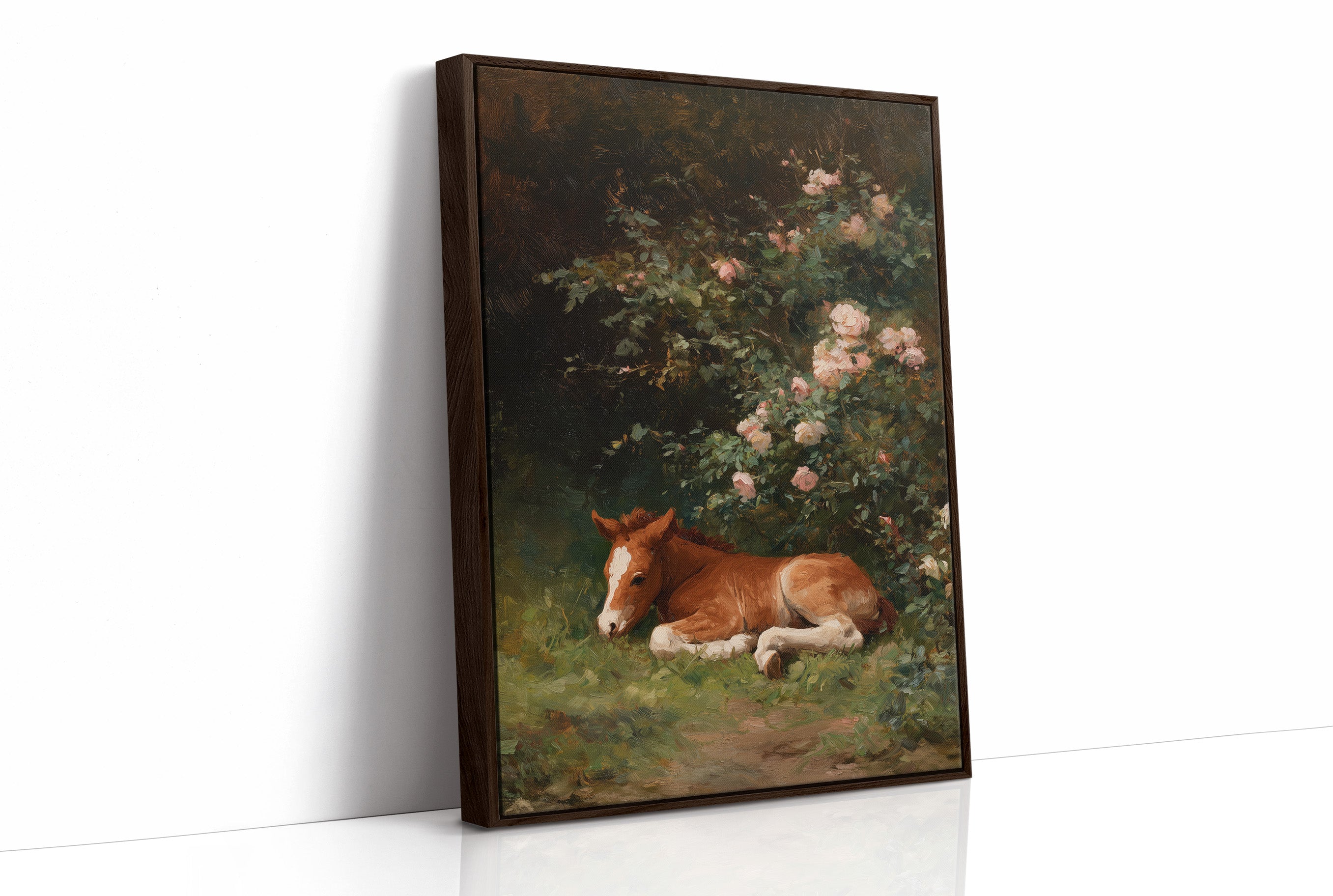 Resting Beneath the Roses