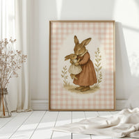Mama Bunny’s Kiss in Gingham