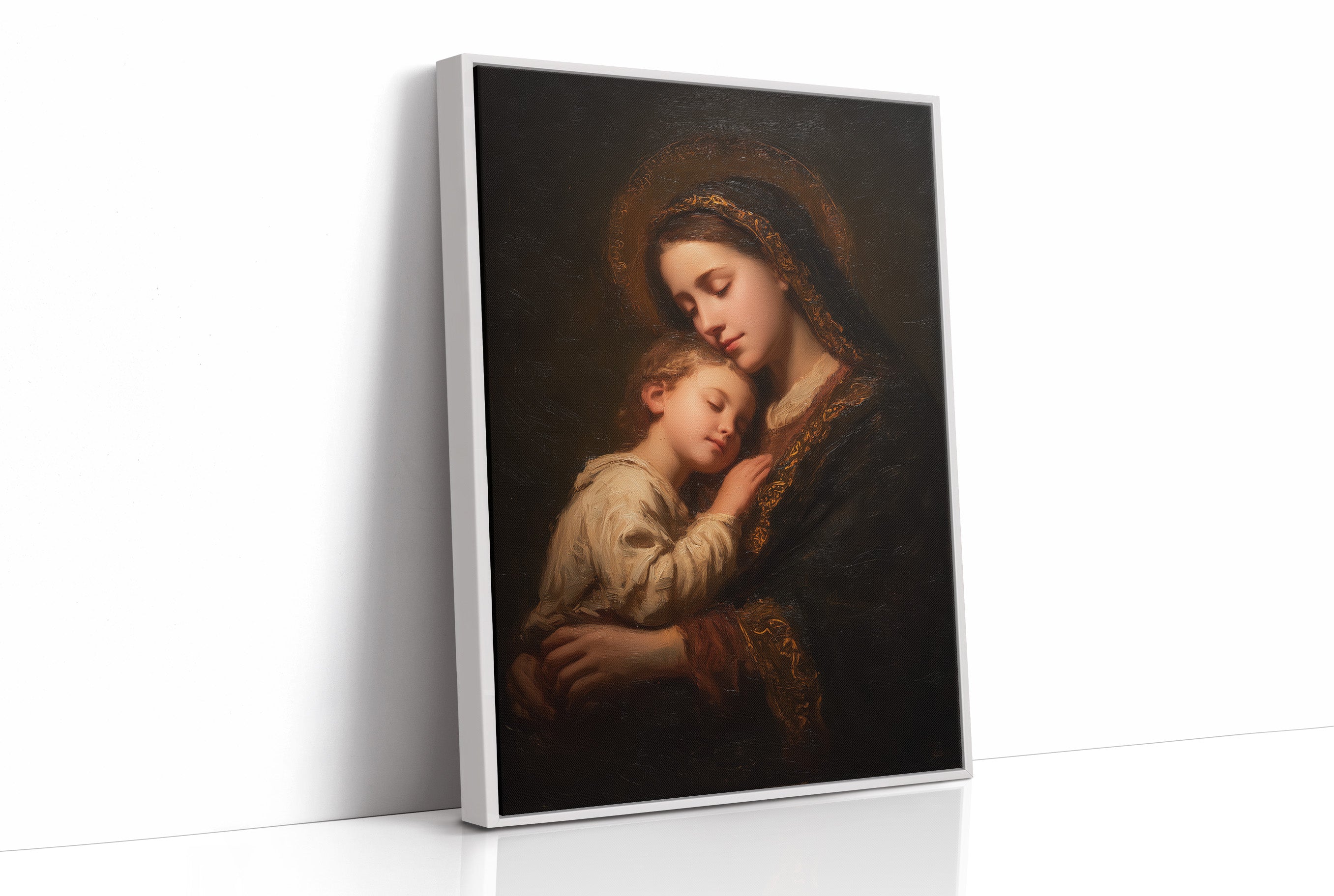 Sacred Bonds In Golden Light