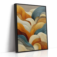 Waves Of Honey Meet Ocean Blue