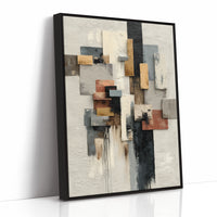 Sunlit Corner Bar Meets Abstract Dawn