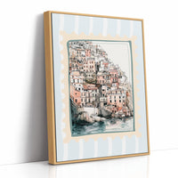 Cliffside Village Stamp