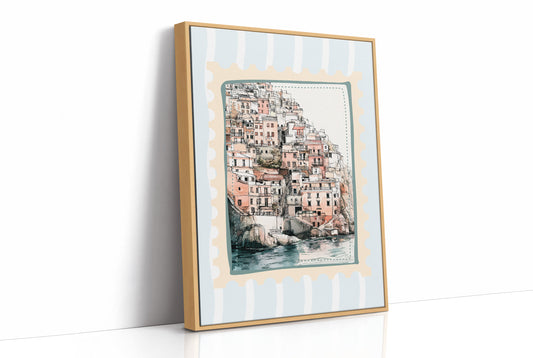 Cliffside Village Stamp