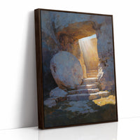 Empty Tomb Bathes in Resurrection Light