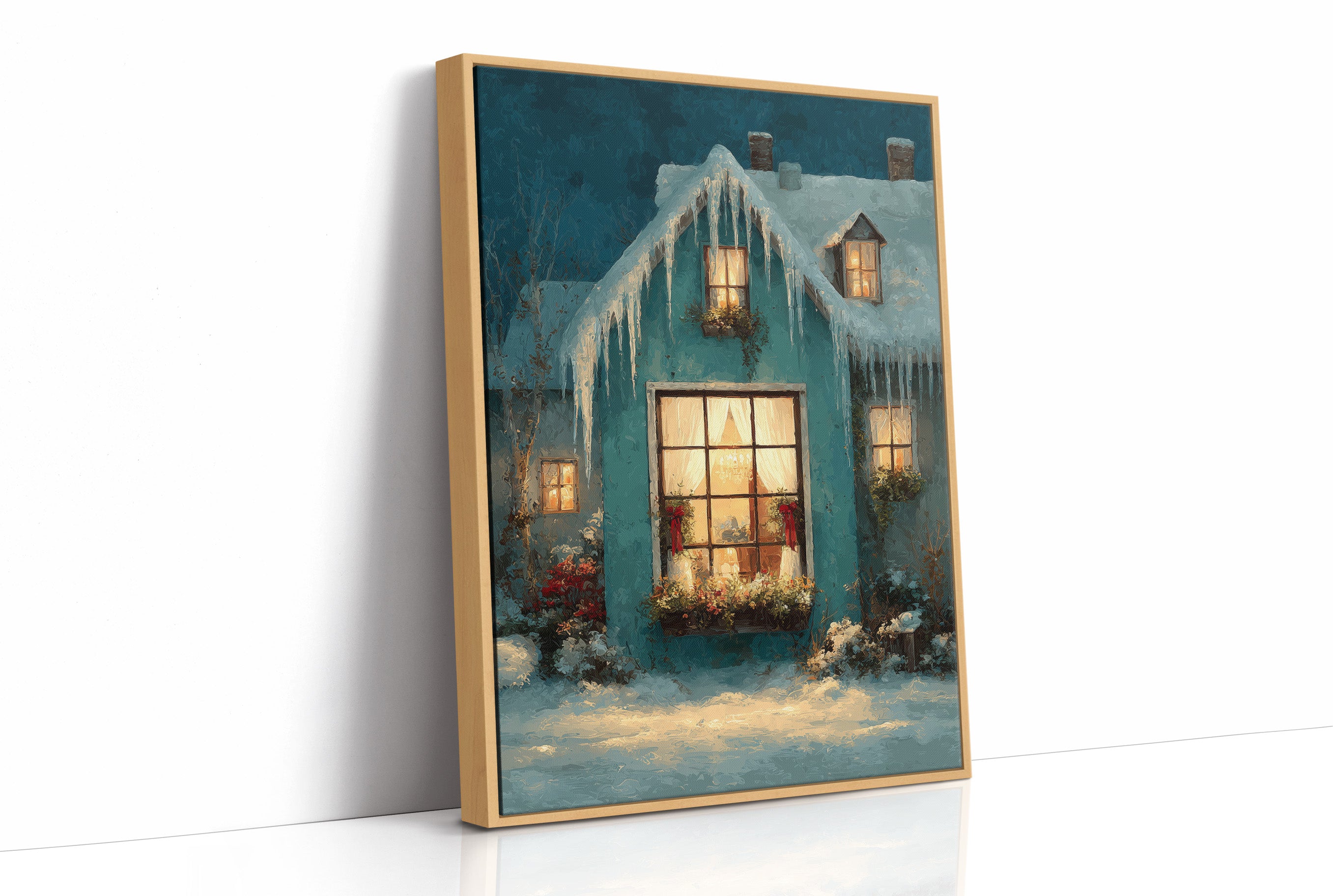 Icicles and Warm Windows