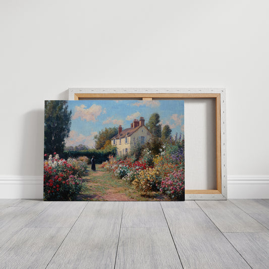 A Path Through Blooming Memories
