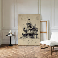 Blueprints of Forgotten Elegance