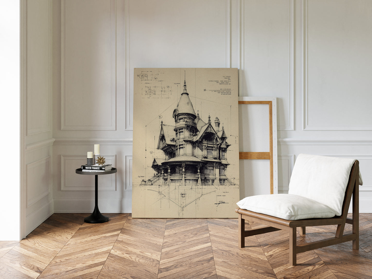 Blueprints of Forgotten Elegance