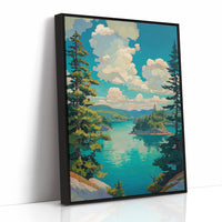 Summer Lakes Paint Wild Stories