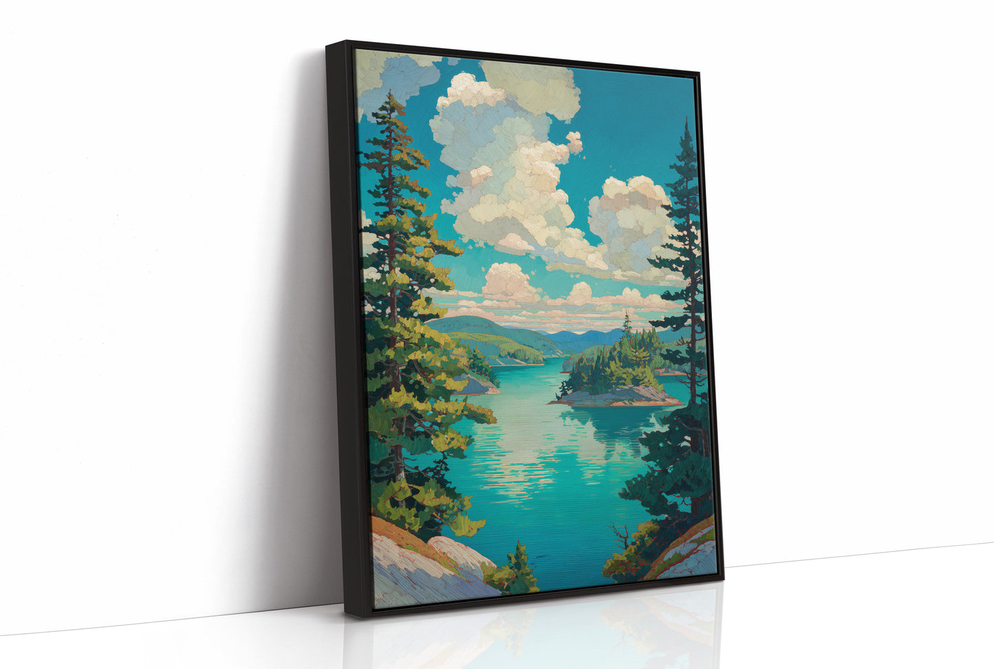 Summer Lakes Paint Wild Stories