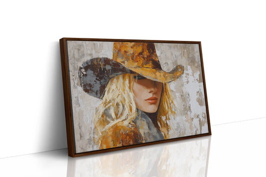 Amber Secrets Under Wide Brim