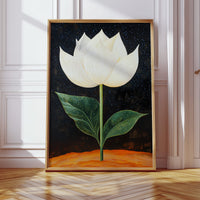 Lotus Rises Through Starlit Earth