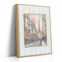A Paris Street, Stamped