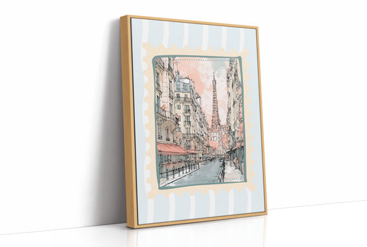 A Paris Street, Stamped
