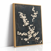 Blossoms on Aged Canvas
