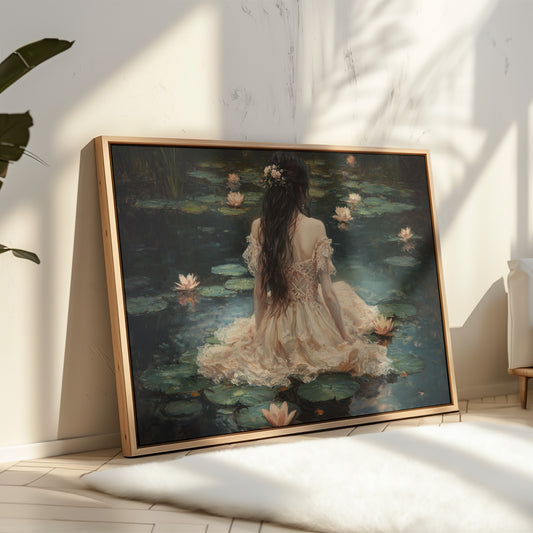 Lotus Dreams In Lace Light