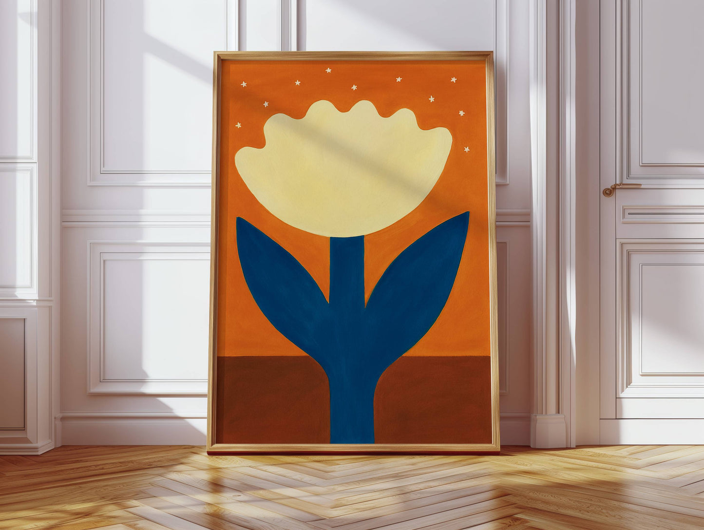 Moonlit Tulip Reaches For Stars