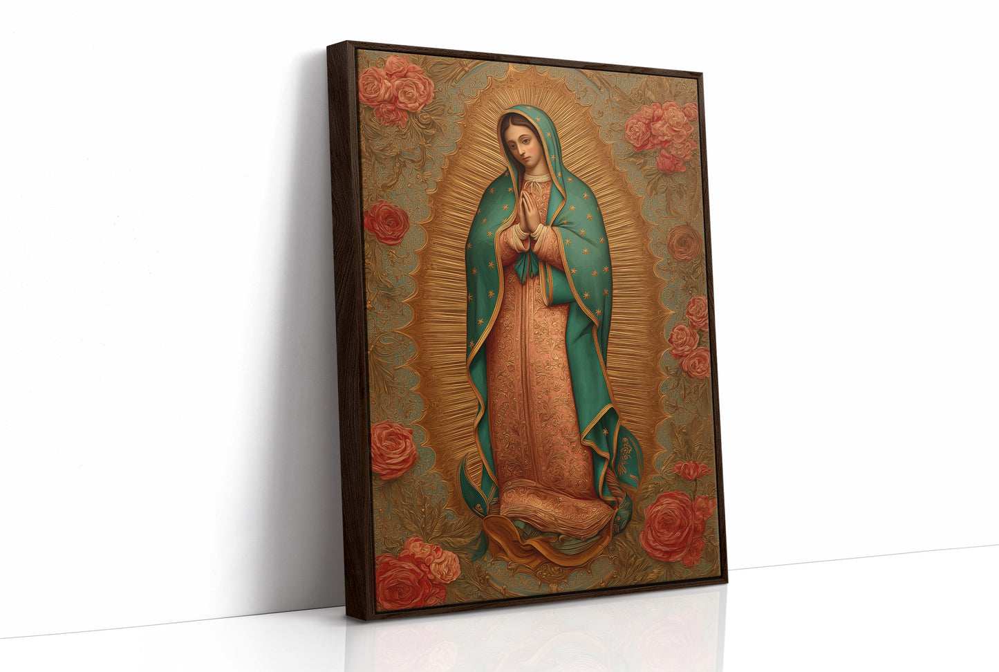 Radiant Devotion Adorned With Roses