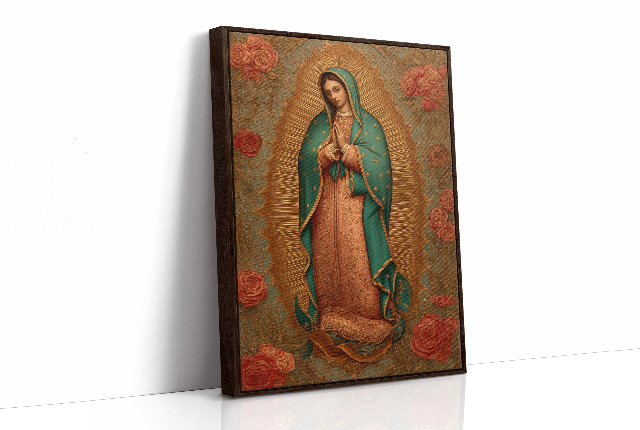 Radiant Devotion Adorned With Roses