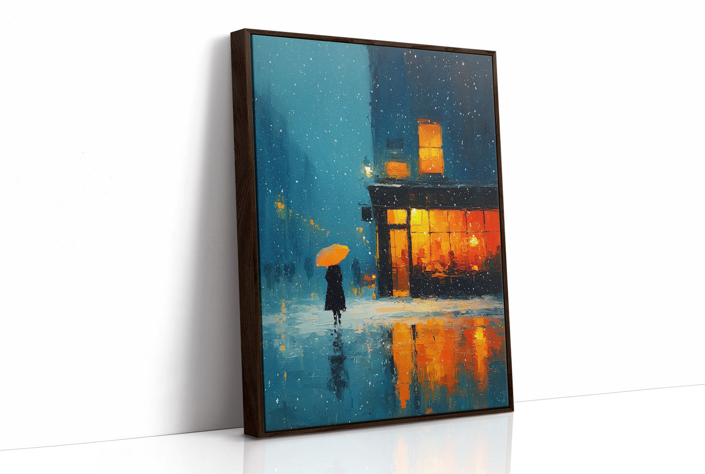 She Walked Past the Warm Window Twice