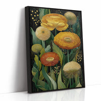 Marigolds Dance Under Starlit Garden