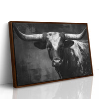 Longhorn Tales At Twilight Hour