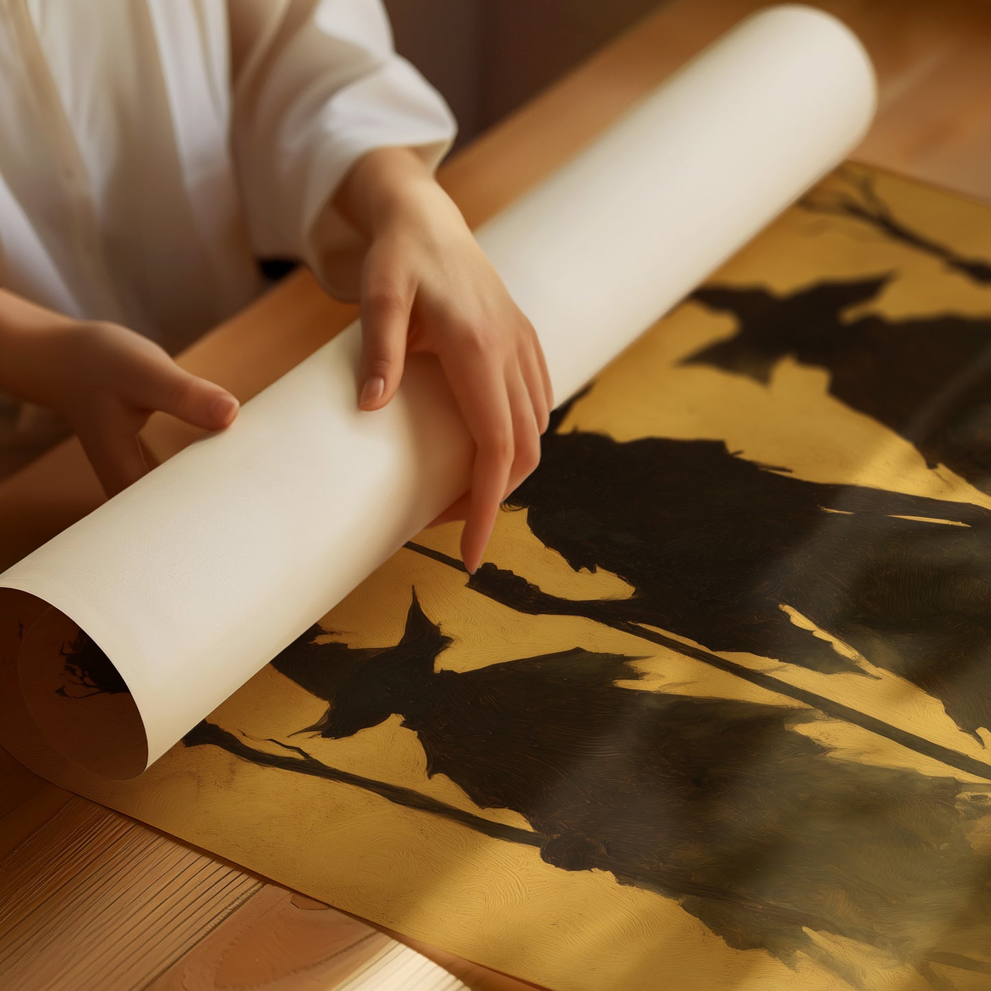 Ancient Coven Walks Through Mist