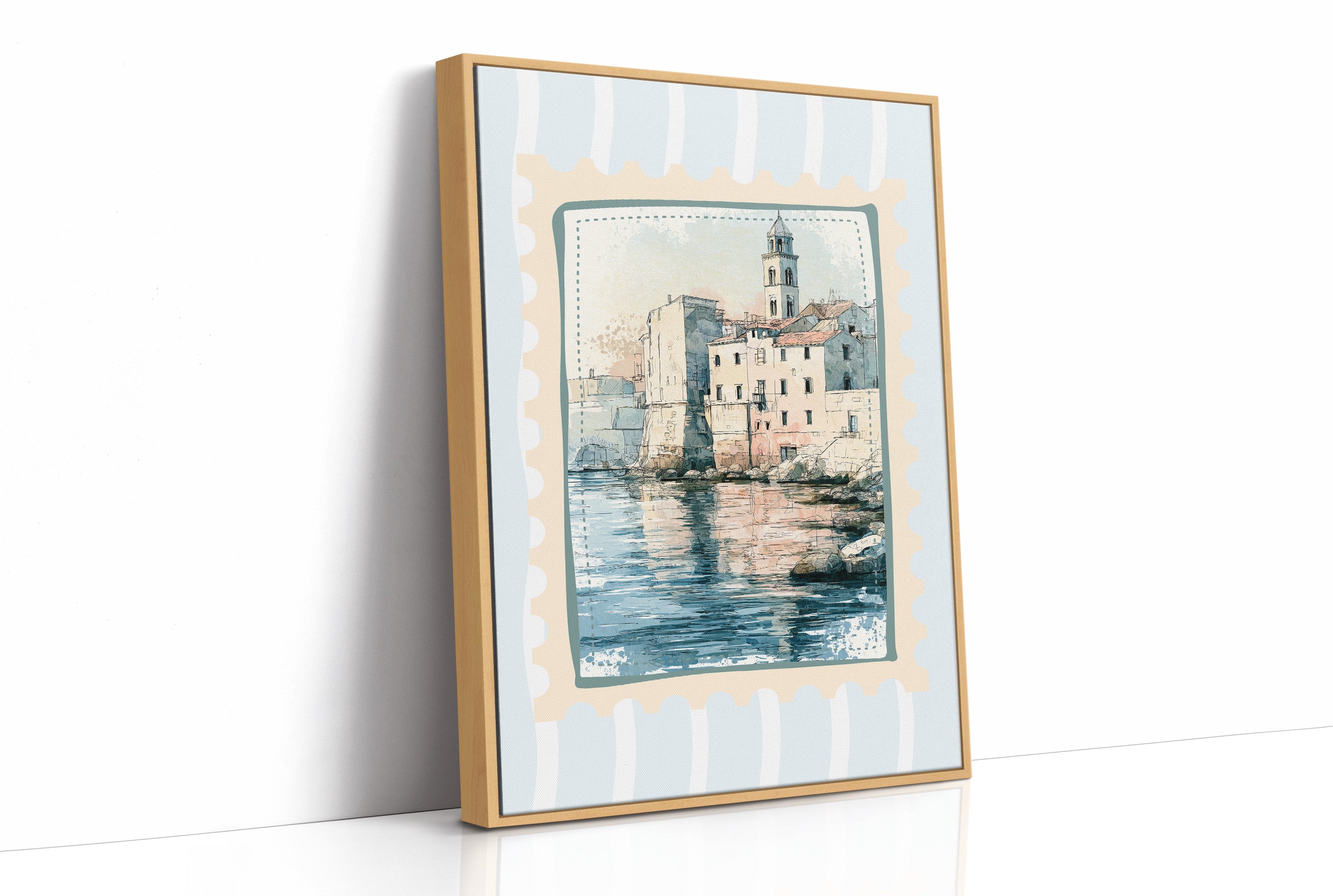 Adriatic Bell Tower, Stamped