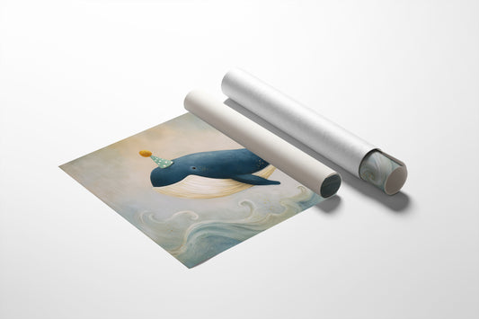 Ocean Birthday In Gentle Waves