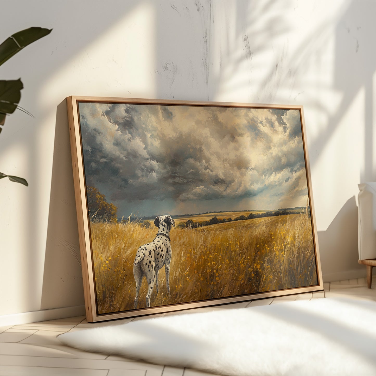 Storm Clouds Call A Dalmatian Home