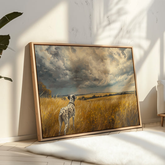 Storm Clouds Call A Dalmatian Home
