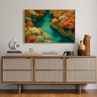 Autumn Rivers Paint The Morning