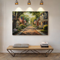 Summer Glory On Colonial Lane