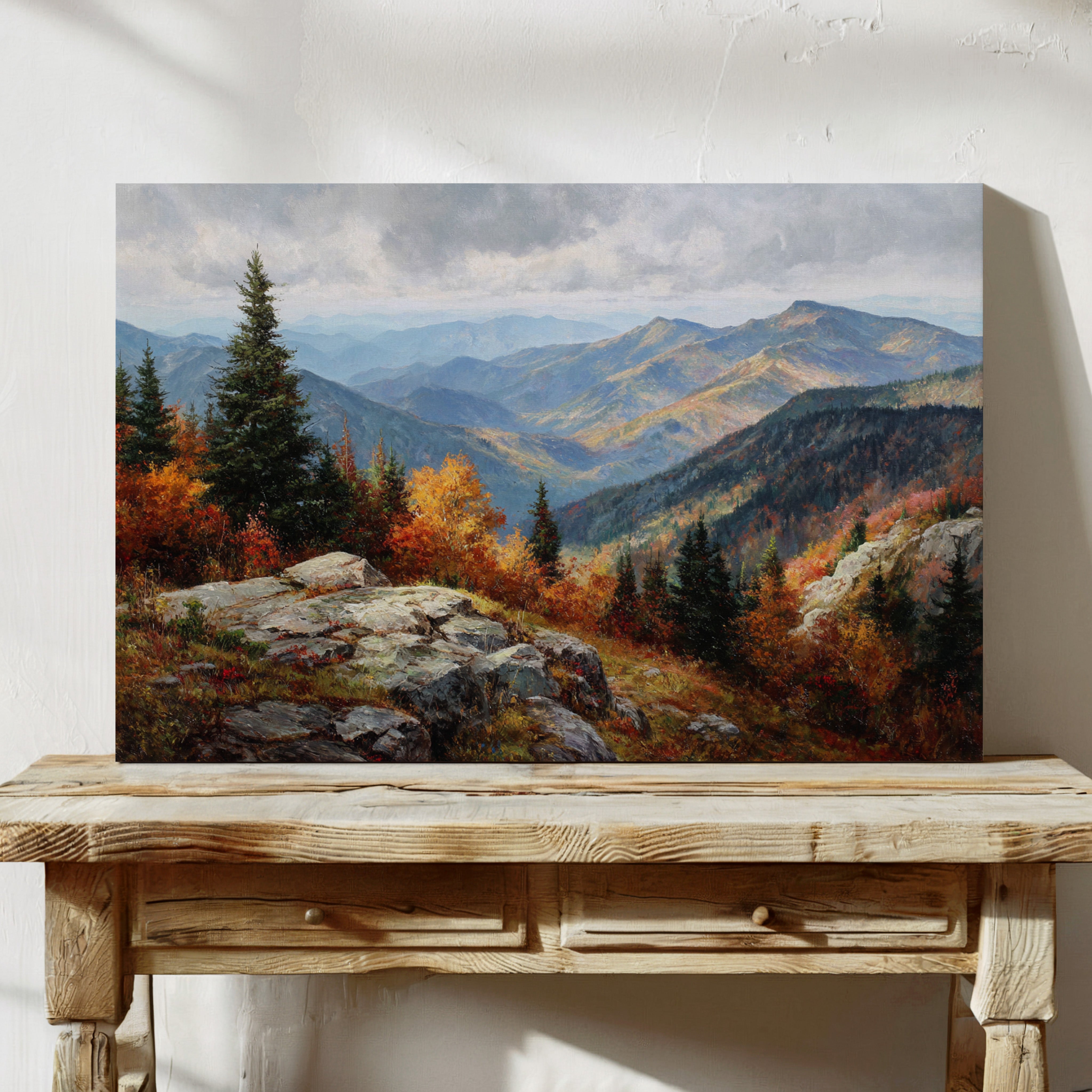 Autumn Peaks Paint Mountain Stories