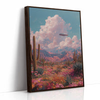Desert Bloom Beneath Strange Skies