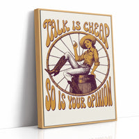 Talk Is Cheap, So Is Your Opinion