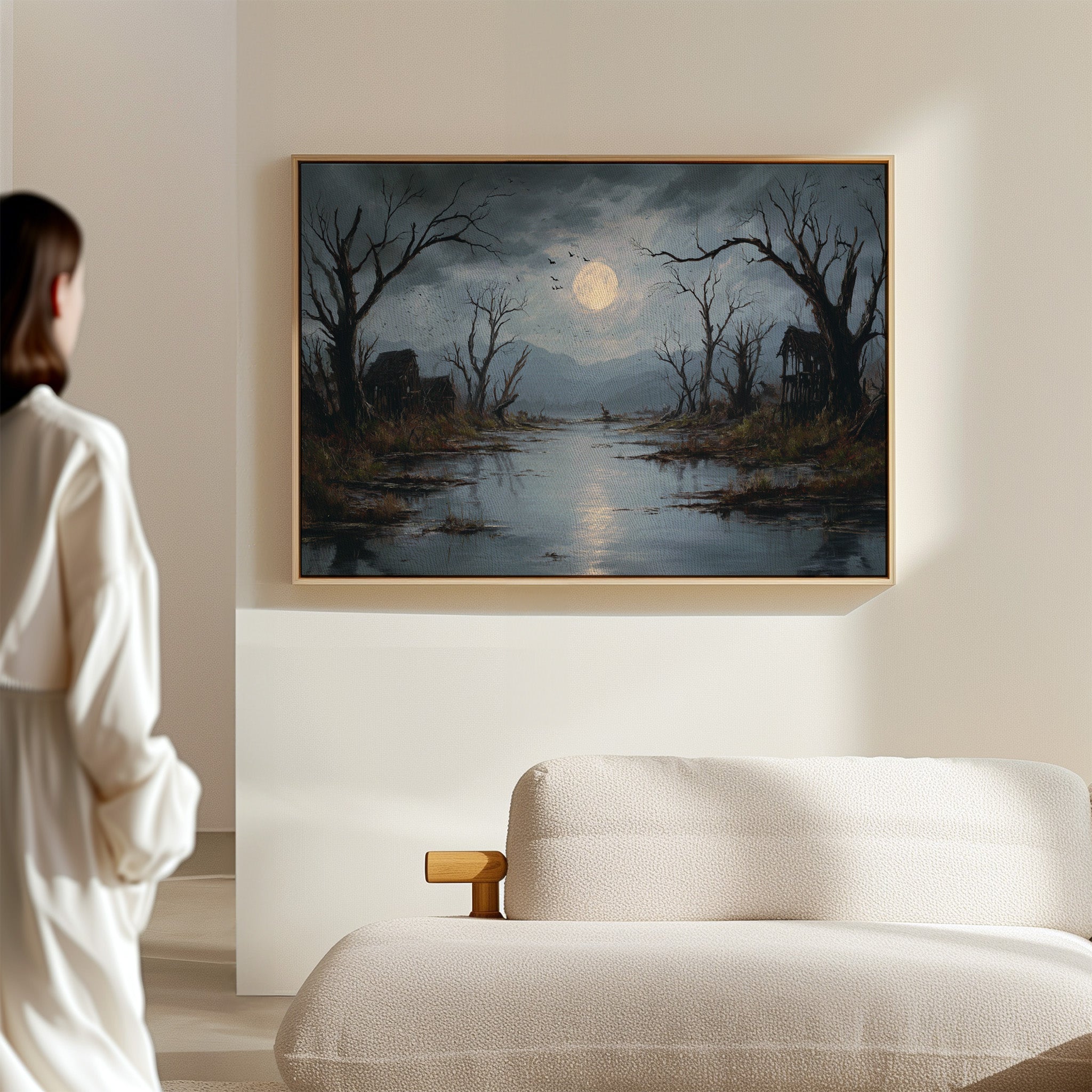 Moonlit Reflections on Forgotten Lands